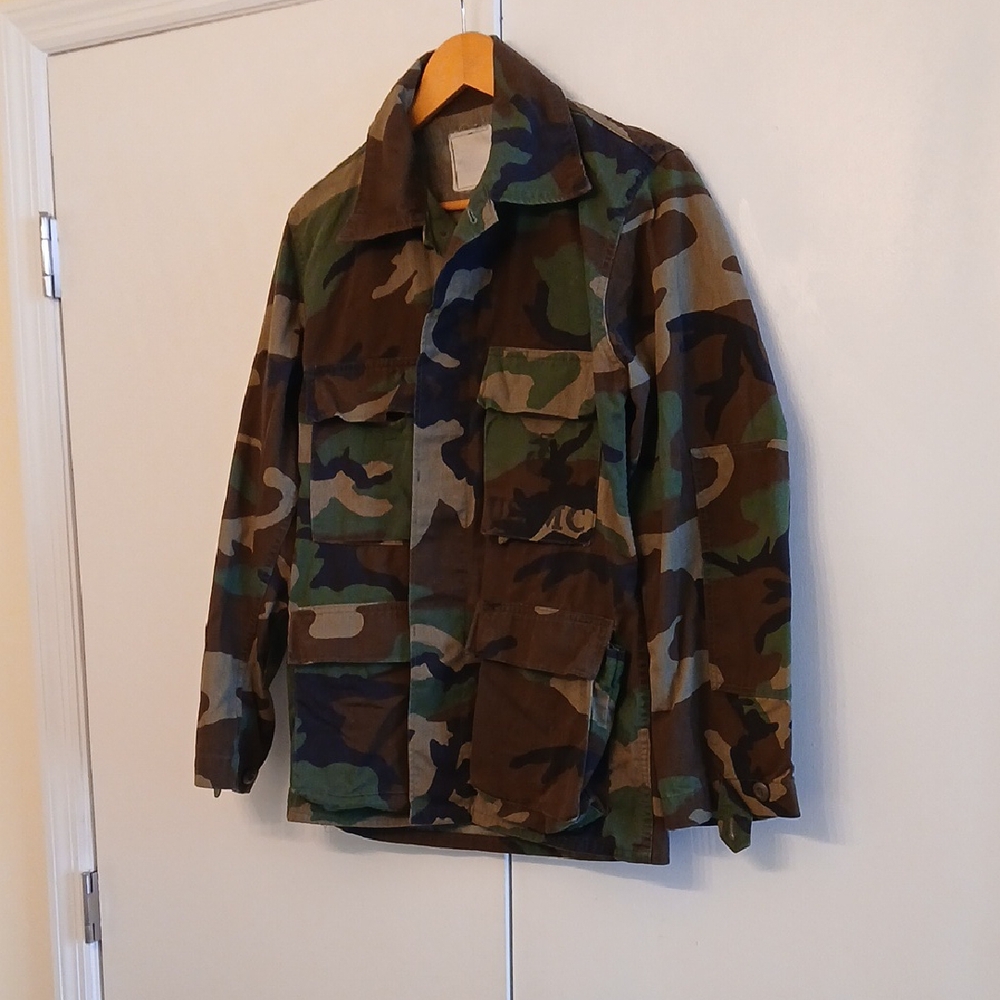 Men's USMC Woodland Camouflage BDU Shirt